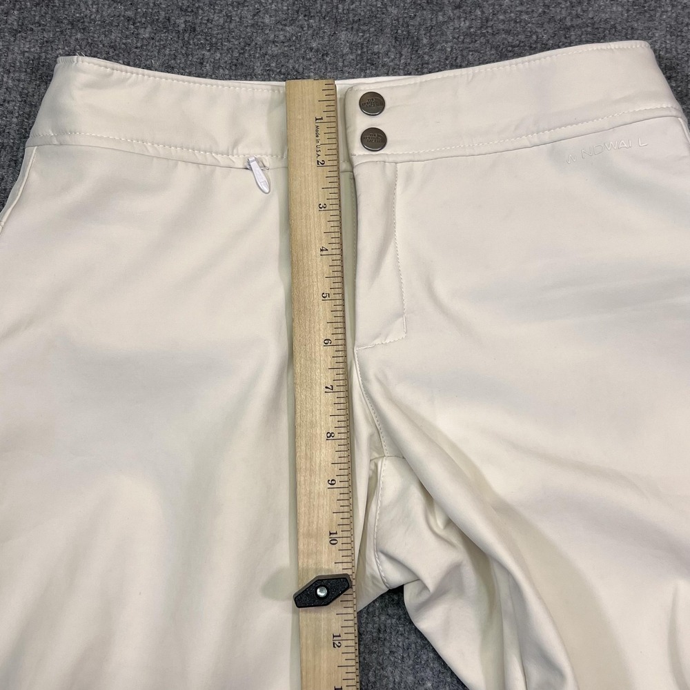 The North Face Snow Pants Womens S White WindWall Softshell Lined Ski Snowboard - Picture 11 of 12
